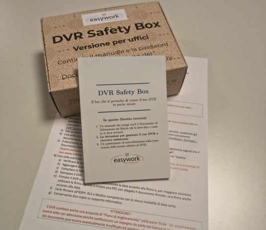 Easywork Italia lancia la prima piattaforma “on-demand” per il Documento di Valutazione dei Rischi