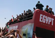 La Nazionale egiziana fa ritorno in patria dopo il Mondiale, sarà ricevuta dal presidente Al-Sisi