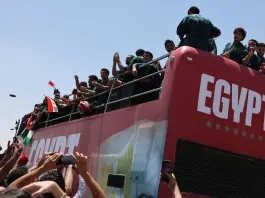 La Nazionale egiziana fa ritorno in patria dopo il Mondiale, sarà ricevuta dal presidente Al-Sisi