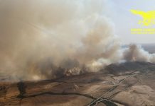 Emergenza incendi in Sardegna, situazione grave a Nuragugume