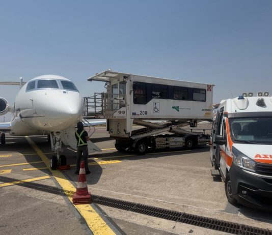 Bimba di tre mesi trasportata d’urgenza da Catania a Roma con un velivolo del 31° Stormo dell’Aeronautica Militare