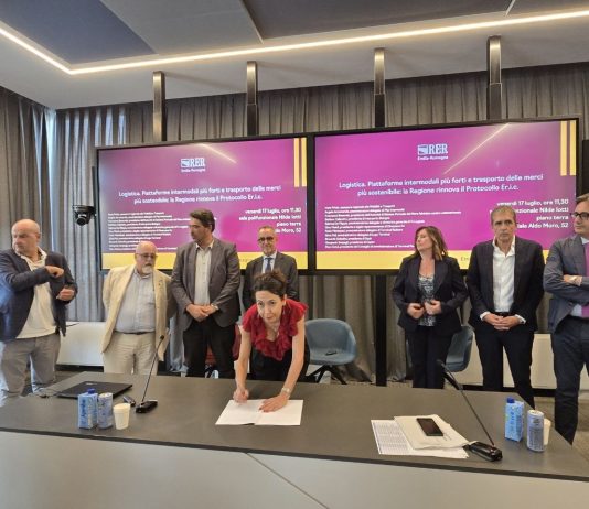 Più merci su ferro e un sistema logistico regionale più integrato, rinnovato il protocollo Emilia-Romagna Intermodal Cluster