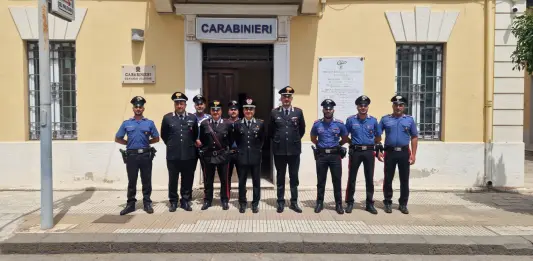 Il Comandante della Legione Carabinieri “Sicilia” Del Monaco in visita alle Stazioni di Caronia e Acquedolci