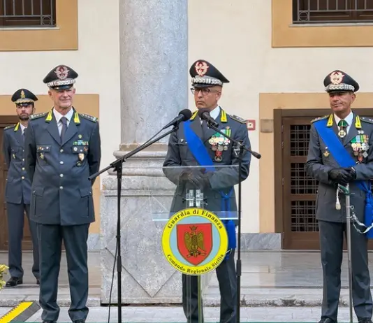 Il Generale Stefano Lombardi nuovo Comandante Regionale della Guardia di Finanza di Sicilia