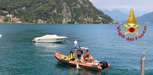 Turista disperso nel lago di Como, si era tuffato per salvare il figlio