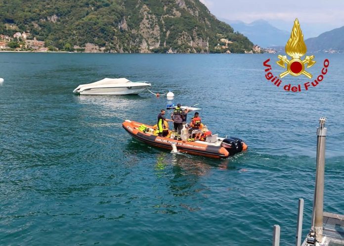 Turista disperso Lago di Como