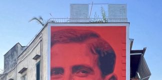 La Fondazione Federico II dedica un murale a Don Puglisi nel quartiere Brancaccio di Palermo