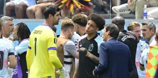 Courtois: “I told Garcia I wanted to keep playing, but he’s the one who decides”
