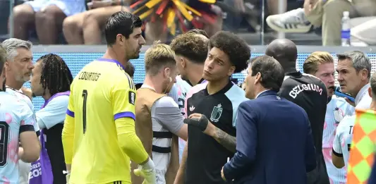 Courtois: “I told Garcia I wanted to keep playing, but he’s the one who decides”