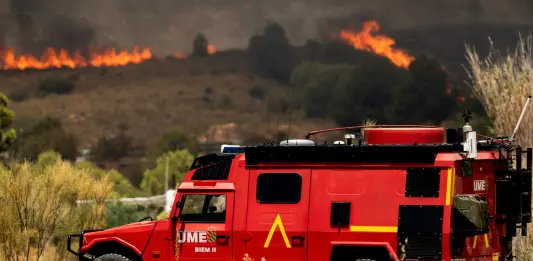 Incendio nella provincia di Almería: oltre 6.600 ettari andati in fumo, 1.400 persone evacuate