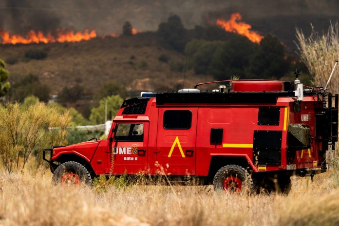 Incendio Almeria