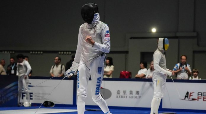 Mondiali Hong Kong, debutto ok per il fiorettista Marini e la spadista Caforio: i due azzurri avanzano al tabellone principale