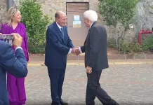 Mattarella a Palermo per la cerimonia di riapertura del Castello Utveggio / Video