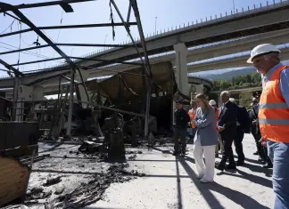 No Tav, Meloni incontra i carabinieri feriti negli scontri in Val di Susa