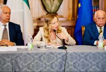 Meloni a Palermo “Controlli straordinari, possibile uso dell’Esercito”. Poi al Museo del Presente per la cerimonia di svelamento della Croma di Falcone / Video