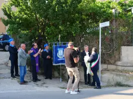 Il Comune di Caccamo intitola una strada al maresciallo della Polizia Penitenziaria Antonino Burrafato / Fotogallery