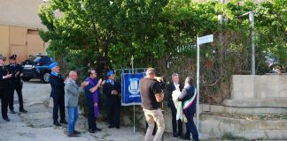 Il Comune di Caccamo intitola una strada al maresciallo della Polizia Penitenziaria Antonino Burrafato / Fotogallery