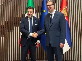 Salvini incontra il presidente della Serbia Vucic, focus su cooperazione e allargamento Ue