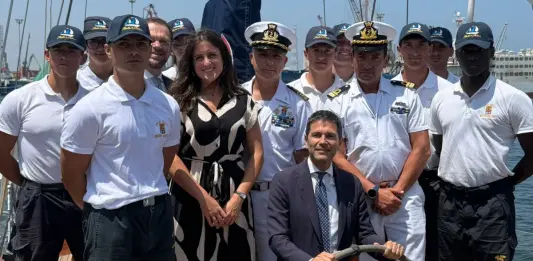 L’ambasciatore italiano in Marocco Pasquale Salzano visita la Nave Scuola Stella Polare a Casablanca
