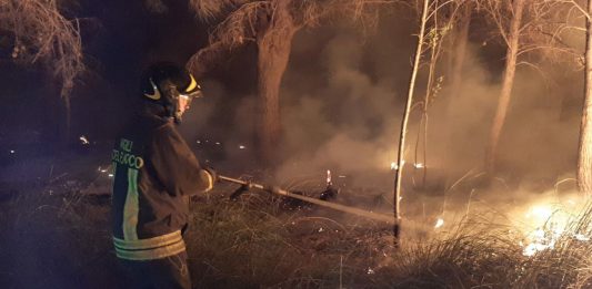 Rischio incendi, a Cagliari allerta arancione anche a Ferragosto