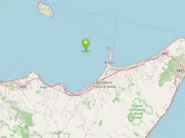 Terremoto di magnitudo 3.2 al largo della Costa Messinese