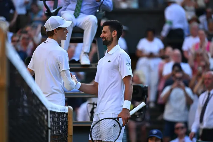 Wimbledon - Semi Final Round - Jannik Sinner vs Novak Djokovic