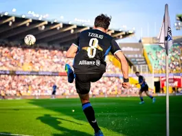 Arsenal officially sign Christos Tzolis from Club Brugge