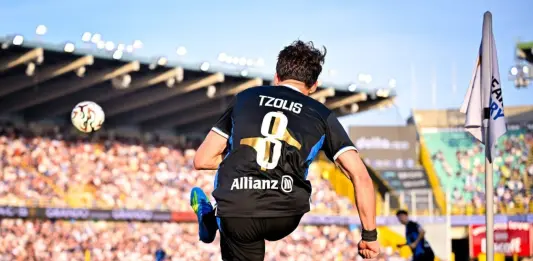 Arsenal officially sign Christos Tzolis from Club Brugge