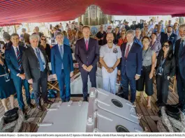 Vinitaly.Usa 2026 si presenta a bordo della Nave Amerigo Vespucci nella tappa di Quebec City / Video