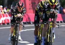 Tour de France, la cronosquadre va alla Visma: Vingegaard è la prima maglia gialla