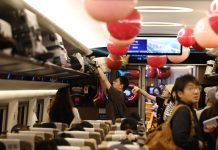 Cina: alta velocità Pechino-Shanghai, oltre 2,3 mld di viaggi in 15 anni
