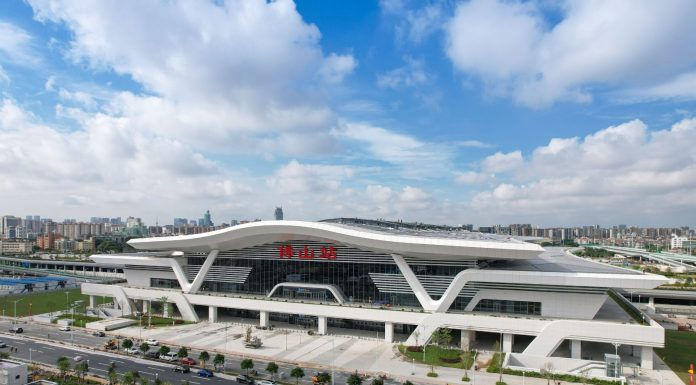 Cina: Guangdong, aperta la stazione ferroviaria di Foshan (1)