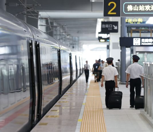 Cina: Guangdong, aperta la stazione ferroviaria di Foshan (3)