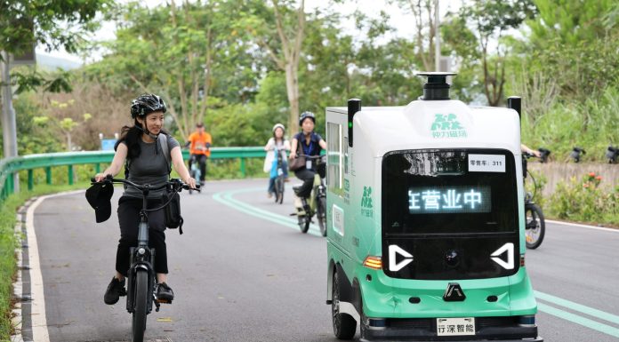 Cina: a Huizhou le e-bike ADO con sensori basati sull’IA (3)
