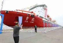 Cina: le rompighiaccio Xuelong aperte ai visitatori a Dalian