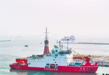 Cina: spedizione artica salpa da Dalian con tre rompighiaccio (2)