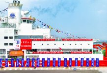 Cina: spedizione artica salpa da Dalian con tre rompighiaccio (3)