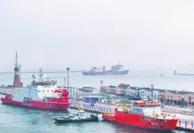Cina: navi da ricerca partono per la 16esima spedizione artica