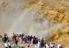 Cina: cresce la portata della cascata Hukou sul fiume Giallo (2)