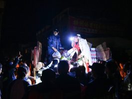 Cina: in corso operazioni di soccorso dopo gravi inondazioni a Nanning (3)