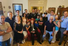 Vice brigadiere dei carabinieri compie 105 anni, grande festa nel Palermitano