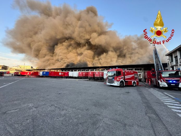 Incendio Vigili del Fuoco