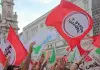 Protesta di Potere al Popolo interrompe la manifestazione del ‘Campo largo’ a Napoli. Meloni: “Solidarietà” / Video