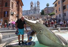 Nuova ondata di caldo, a Roma temperature oltre i 40 gradi (1)