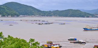 Cina: Fujian rafforza le misure preventive per l’arrivo del tifone Bavi (2)