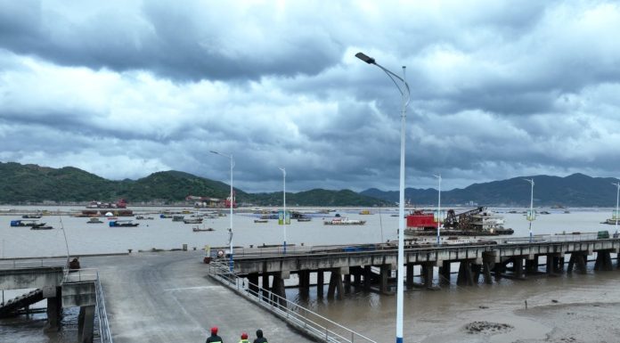 Cina: Fujian rafforza le misure preventive per l’arrivo del tifone Bavi (3)