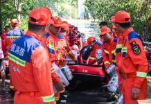Cina: soccorsi nel Guangxi colpito da tifone e inondazioni (2)