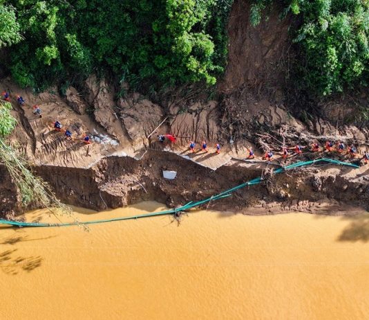 Cina: soccorsi nel Guangxi colpito da tifone e inondazioni (3)
