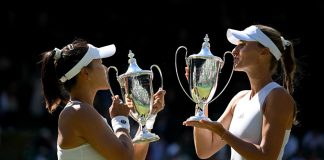Tennis: a Wimbledon Guo e Mladenovic vincono il doppio femminile (3)