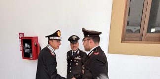 Il Comandante dei Carabinieri Luongo a Palermo, elogio per i 22 fermi